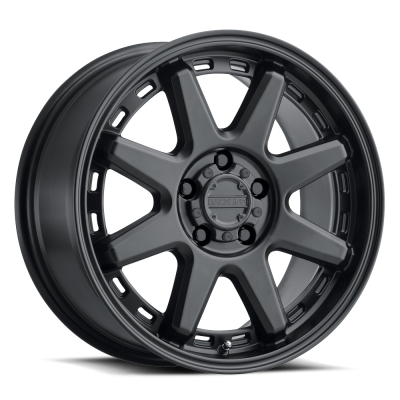 Aluminum Wheels 16x8 Scout 947B Satin Black 0 Offset 5 on 114.3 Bolt Pattern 78.1 Bore Raceline