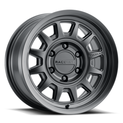 Aluminum Wheels 16x8 Aero HD 952B Satin Black -6 Offset 6 on 114.3 Bolt Pattern 66.1 Bore Raceline