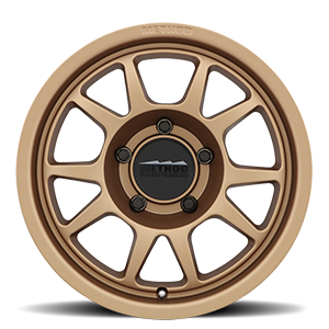 Aluminum Wheels 17x7.5 Bead Grip MR702 Bolt Pattern 5 On 130 Offset 50 Lip Size 1.18 Method Bronze BRZ Method