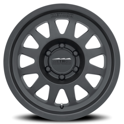 Aluminum Wheels 17x8.5 Bead Grip MR704 Bolt Pattern 6 On 135 Offset 0 Lip Size 1.81 Matte Black MB Method