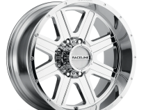 Aluminum Wheels 16x8 Hostage 940C Chrome 0 Offset 5 on 114.3 Bolt Pattern 78.1 Bore Raceline