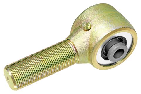 Forged Johnny Joint 2 1/2 Inch 3.280 Inch X 0.718 Inch Ball 1 1/4 Inch-12 Left Hand Threaded Shank Externally Greased Each RockJock 4x4