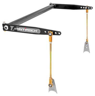 Antirock Sway Bar Kit Universal 32 Inch Bar 17 Inch Steel Arms RockJock 4x4