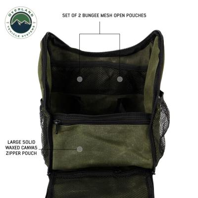Organize With Overland Vehicle Systems Wax Canvas Overnight Bag Overland Vehicle Systems