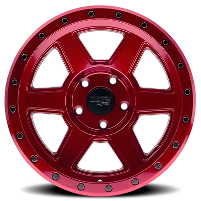 Dirty Life Race Wheels Compound 9315 Crimson Candy Red 20X10 5-127 -25Mm 78.1Mm