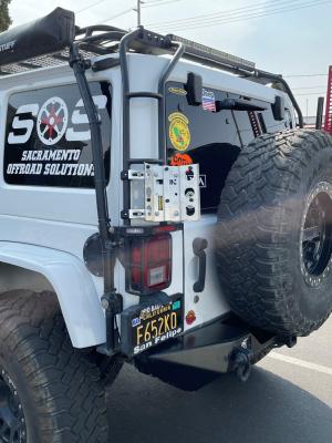 Ladder Cross Bar Mount Power Tank