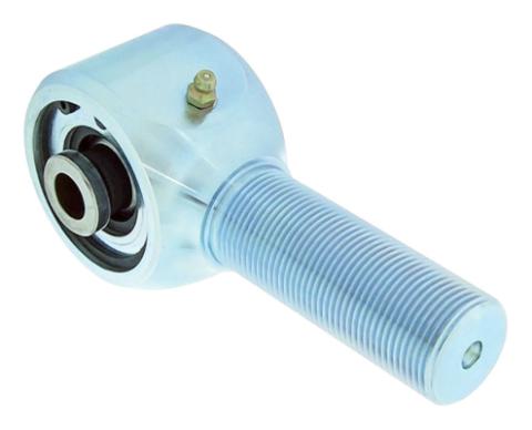 Billet 4140 Johnny Joint 2 1/2 Inch 2.585 Inch X 0.640 Inch Ball 1 1/4 Inch-12 Right Hand Threaded Shank Externally Greased Each RockJock 4x4