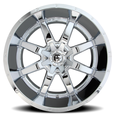 Aluminum Wheels 22X10 Maverick D536 6 On 135/6 On 139.7 Chrome 106.1 Bore 10 Offset Fuel Off Road Wheels