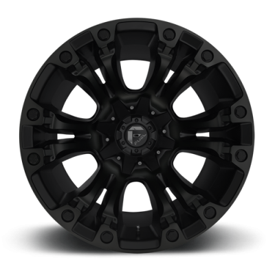 Aluminum Wheels 18X9 Vapor D560 5 On 114.3/5 On 127 Matte Black 78.1 Bore 1 Offset Fuel Off Road Wheels