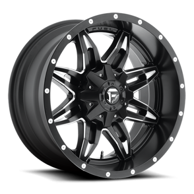 Aluminum Wheels 15X8 Lethal D567 5 On 114.3/5 On 120.7 Matte Black/Milled 72.6 Bore -18 Offset Fuel Off Road Wheels