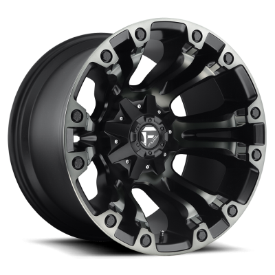 Aluminum Wheels 17X9 Vapor D569 5 On 114.3/5 On 127 Matte Black Double Dark Tint 78.1 Bore 1 Offset 37 Lbs Fuel Off Road Wheels