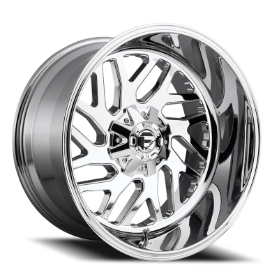Aluminum Wheels 20X9 Triton D609 5 On 139.7/5 On 150 Chrome Plated 110.1 Bore 1 Offset Mesh Spoke Fuel Off Road Wheels