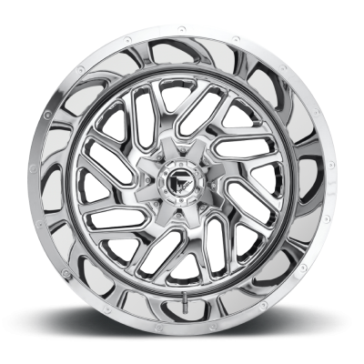 Aluminum Wheels 22X10 Triton D609 5 On 139.7/5 On 150 Chrome Plated 110.1 Bore -18 Offset Mesh Spoke Fuel Off Road Wheels