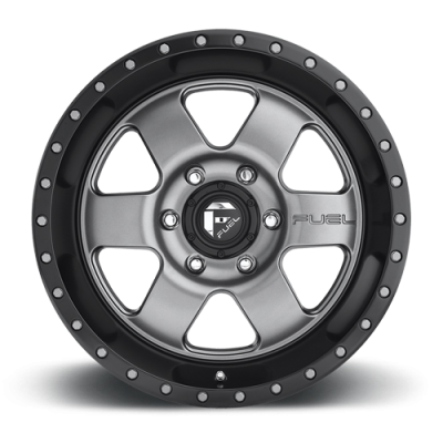 Aluminum Wheels 18X9 Podium D619 5 On 127 Anthracite/Black Lip 78.1 Bore 1 Offset Fuel Off Road Wheels