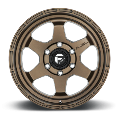 Aluminum Wheels 17X9 Shok D666 5 On 127 Matte Bronze 71.5 Bore 1 Offset Fuel Off Road Wheels