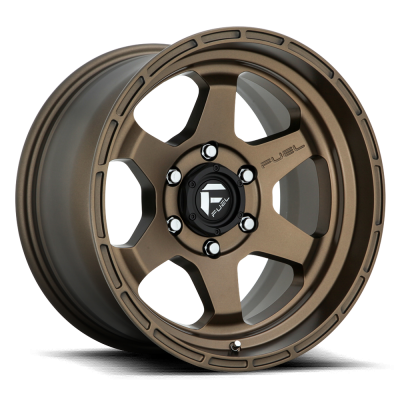 Aluminum Wheels 20X9 Shok D666 5 On 150 Matte Bronze 110.1 Bore 1 Offset Fuel Off Road Wheels