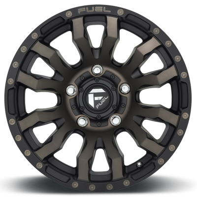 Aluminum Wheels 20X10 Blitz D674 5 On 127 Matte Black Double Dark Tint 71.5 Bore -18 Offset Multi Spoke Fuel Off Road Wheels