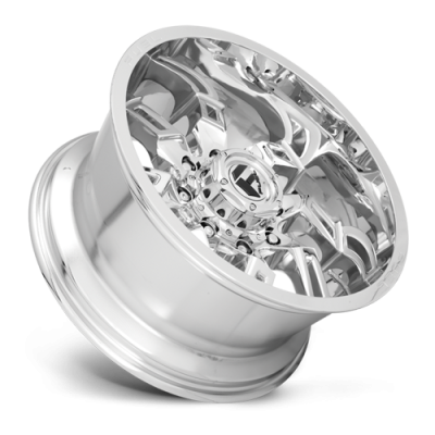 Aluminum Wheels 20X9 Lockdown D746 5 On 127 Chrome 71.5 Bore 1 Offset Fuel Off Road Wheels