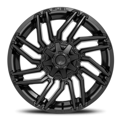 Aluminum Wheels 20X9 Typhoon D775 5 On 114.3/5 On 127 Matte Black 78.1 Bore 1 Offset Fuel Off Road Wheels