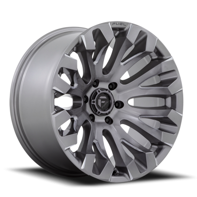 Aluminum Wheels 18X9 Quake D830 5 On 114.3 Platinum Gray 72.56 Bore 1 Offset Fuel Off Road Wheels