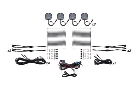 RGBW Rock Light Installer Kit (12-pack)