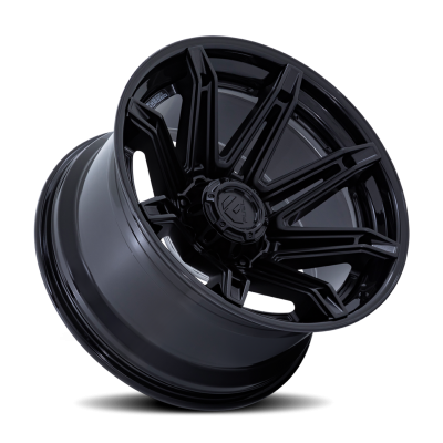 Aluminum Wheels 22X12 Brawl FC401MX 6 On 135 Matte Black/Gloss Black Lip 87.1 Bore -44 Offset Fuel Off Road Wheels