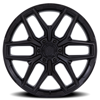Aluminum Wheels 20X9 Flux 6 FC854MX 6 On 114.3 Blackout 66.06 Bore 20 Offset Fuel Off Road Wheels