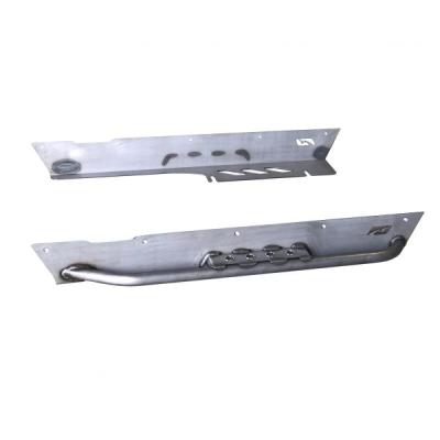 Rocker guards Fits Comp/Stretch Cut Corner Guards w/ Tube Step for Jeep TJ - Notched for Motobilt TJ Front Fenders Motobilt