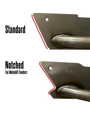 Rocker guards Fits Comp/Stretch Cut Corner Guards w/ Tube Step for Jeep TJ - Notched for Motobilt TJ Front Fenders Motobilt