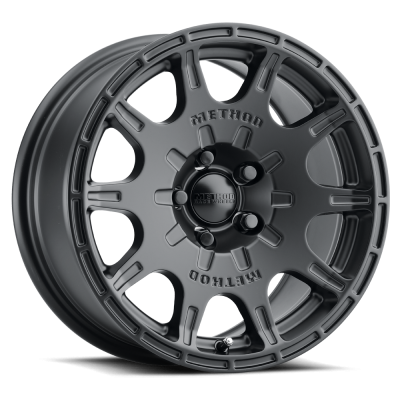 Aluminum Wheels 15x7 Rally VT-Spec MR502 Bolt Pattern 5 On 114.3 Offset 15 Lip Size 0 Matte Black MB Method