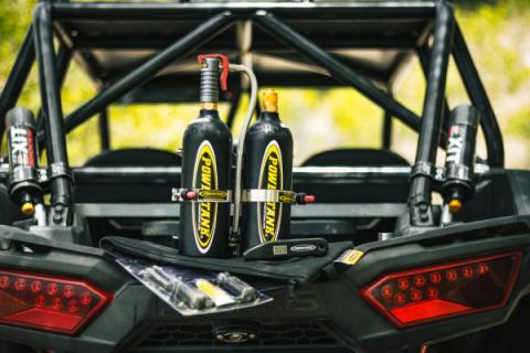 Double Barrel Bracket Power Shot Trigger Kit Large Roll Bar Clamp Power Tank