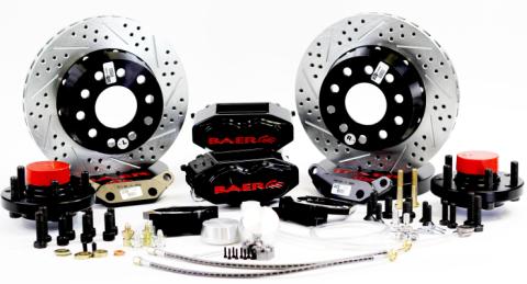Brake System 11 Inch Front SS4+ Black Wilwood Pro BAER Brakes