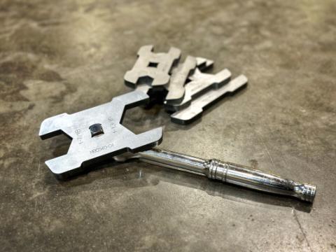 Jam Nut Wrench Set 2 Motobilt