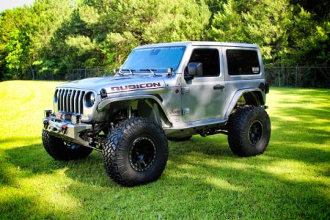 Aluminum Rear Fender Flares for Jeep JL/JLU Motobilt