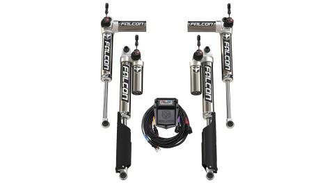 18-Up Jeep Wrangler JL 2 Door SP2 3.5 e-Adjust Piggyback Shock Kit 0-1.5 Inch Lift Falcon Shocks