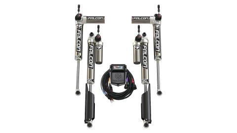 18-Up Jeep Wrangler JL 2 Door SP2 3.5 aDAPT Piggyback Shock Kit 2-4.5 Inch Lift Falcon Shocks