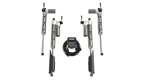 20-Up Jeep Gladiator JT EcoDiesel SP2 3.5 e-Adjust Piggyback Shock Kit 3.5-4.5 Inch Long-Travel Falcon Shocks