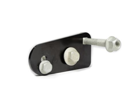 2007-2024 Jeep Wrangler/Gladiator JK/JL/JT Yeti XD Axle-Side Single-Post Stabilizer Relocation Bracket (Bottom Mount Only) Steer Smarts