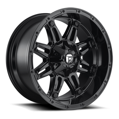 Aluminum Wheels 18X9 Hostage D625 5 On 114.3/5 On 127 Gloss Black 78.1 Bore -12 Offset Fuel Off Road Wheels