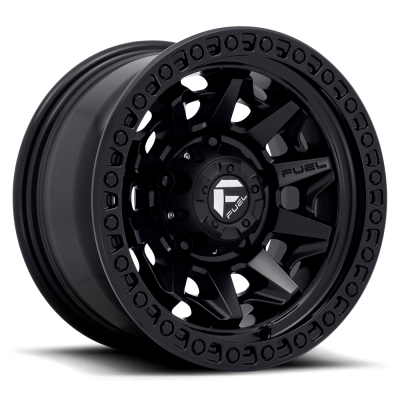 Aluminum Wheels 17X9 Covert D694 5 On 127 Matte Black 71.5 Bore 1 Offset Multi Spoke Fuel Off Road Wheels