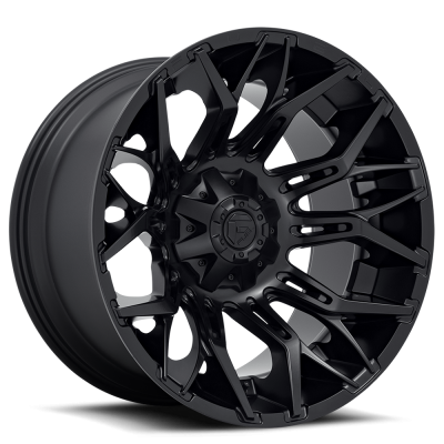 Aluminum Wheels 20X10 Twitch D772 5 On 114.3/5 On 127 Blackout 78 Bore -18 Offset Fuel Off Road Wheels