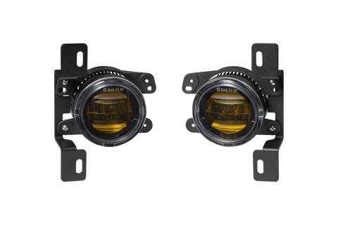 Elite Series Type MR Fog Lamps, Yellow Pair Diode Dynamics