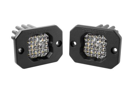 Stage Series C1 LED Pod Sport White Flood Flush ABL Pair Diode Dynamics