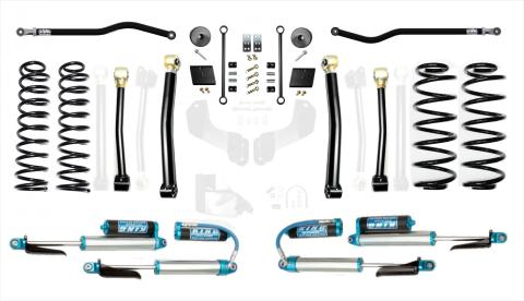Jeep Wrangler JL 2.5 Inch Heavy Duty Enforcer Lift Stage 3 Plus with EVO SPEC King 2.5 Inch Shocks with Adjusters EVO Manufacturing