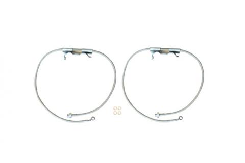 Jeep Wrangler JL and JT Gladiator Front Brakeline Pair D44 for 2-5 Inch Lift EVO Manufacturing
