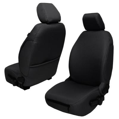 Jeep JK and JKU Front Seat Covers Base Line Performance 13-18 Wrangler JK Black Pair Bartact