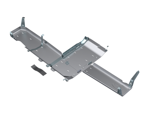 JLU Full Bellypan With Oil Door - 4 Door 2.0L Aluminum 18-Present Artec Industries