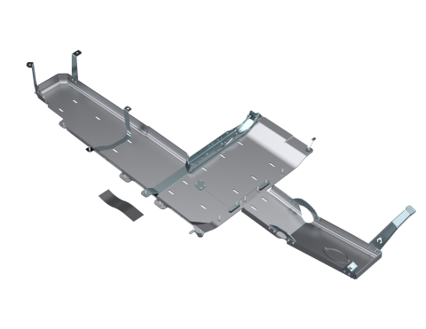 JT Gladiator Full Bellypan With Oil Door - 3.6L Aluminum Artec Industries