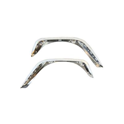 Aluminum Crusher 2 Inch Rear Fenders for Jeep JK / JKU Motobilt
