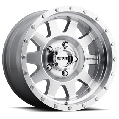 Aluminum Wheels 17x9 The Standard MR301 Bolt Pattern 5 On 127 Offset -12 Lip Size 3.46 Machined SL Clear Coat Method